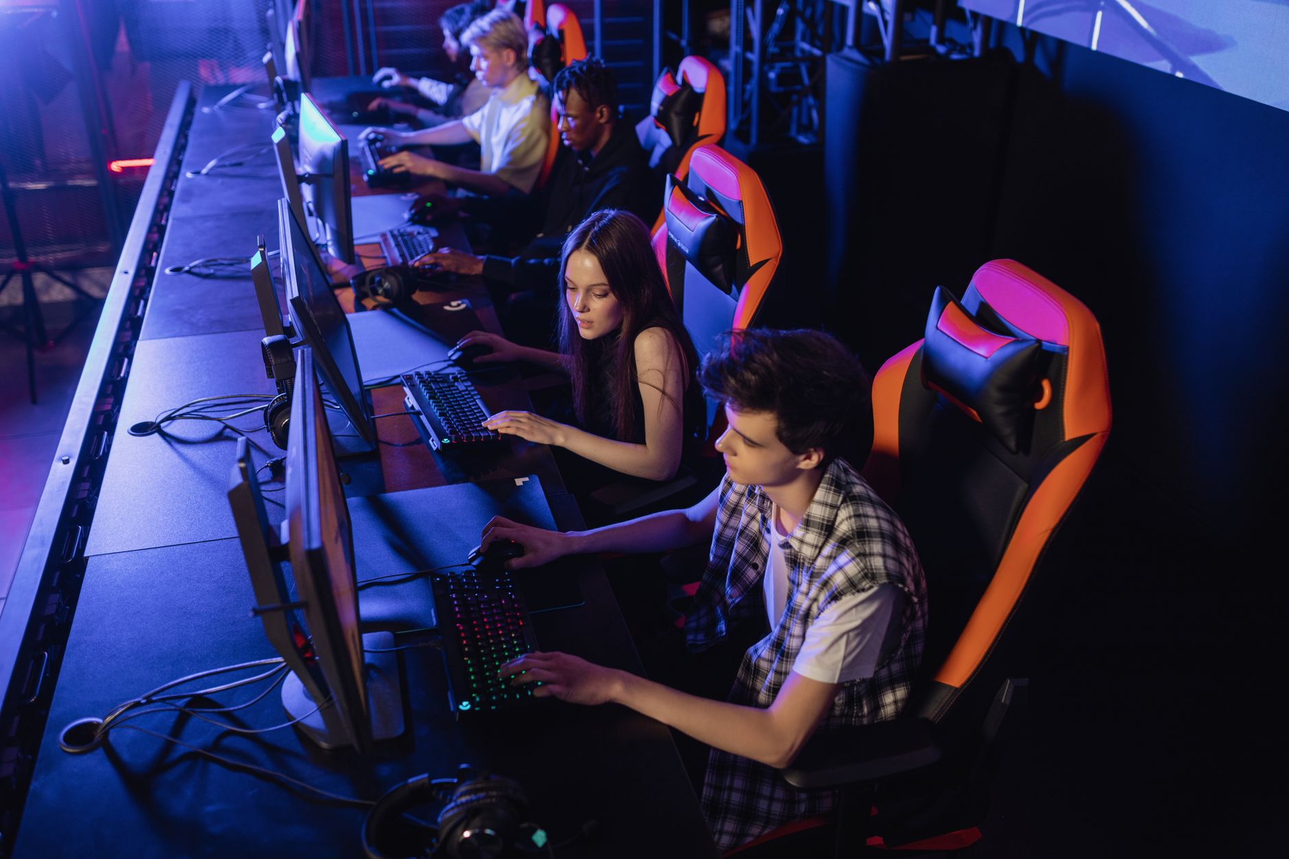Sala de servidores gaming eSports